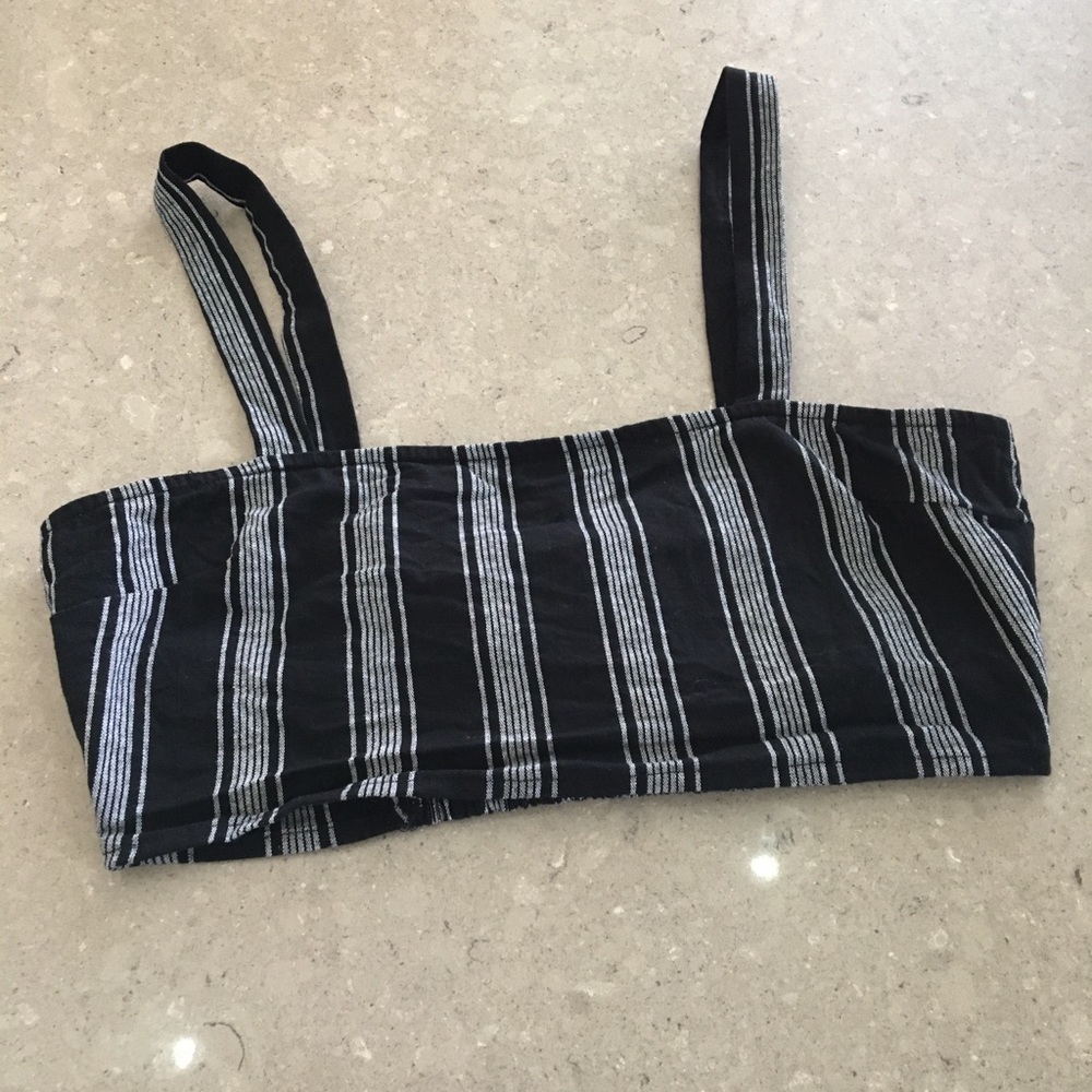 F21 Cute Stripped Bralette